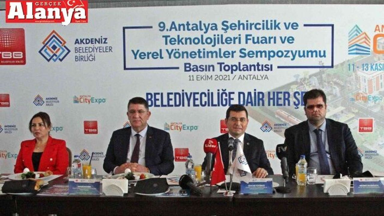 9. Antalya Şehircilik ve Teknolojileri Fuarı ve Yerel Yönetimler Sempozyumu