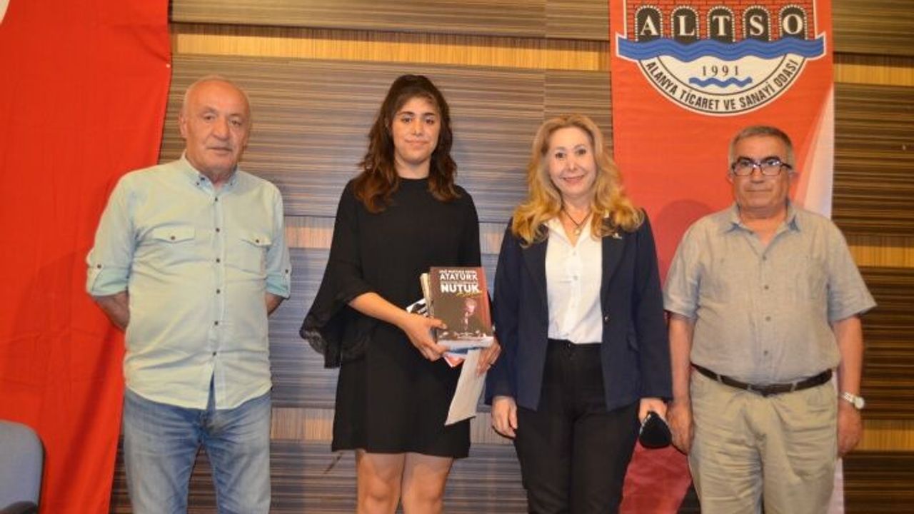 ADD Alanya’nın yarışmasında dereceye girenlere ödülleri verildi