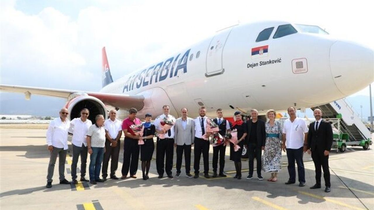 Sırbistan’ı Alanya’ya bağlayan seferler resmen başladı