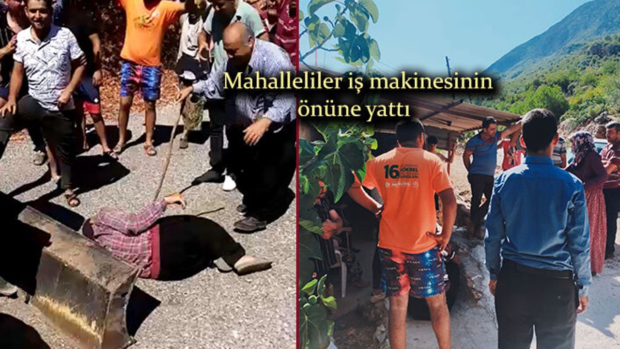 Alanya’nın Şıhlar Mahallesi karıştı! I O ANLAR VİDEODA