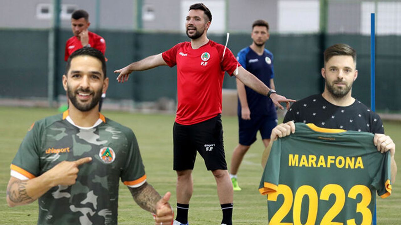 Alanyaspor’da Farioli,  iki ismin biletini kesti