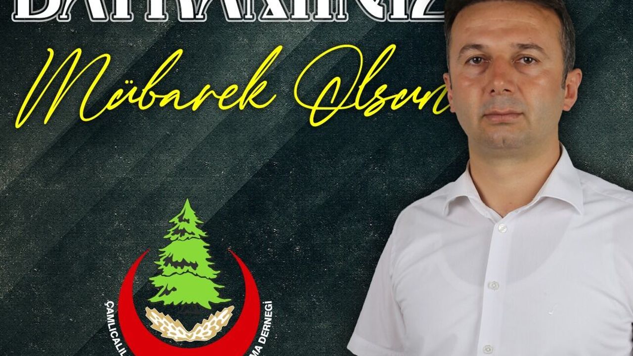 Şeref Arslan:  “Kurban Bayramı’nız mübarek olsun”