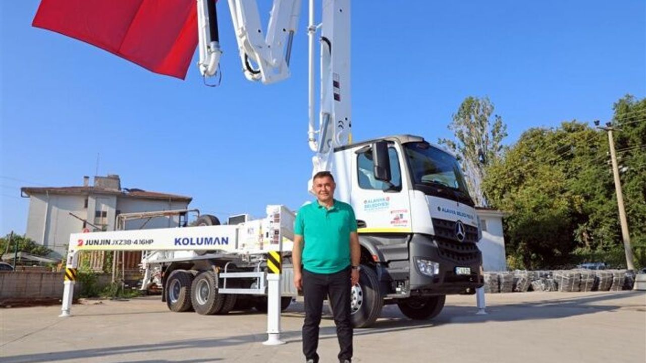Alanya Belediyesi araç filosunu güçlendirmeye tüm hızıyla devam ediyor