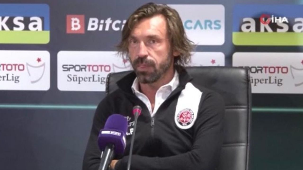 Andrea Pirlo: "Ligin ilk maçına yakışan bir konsantrasyon sergileyemedik"