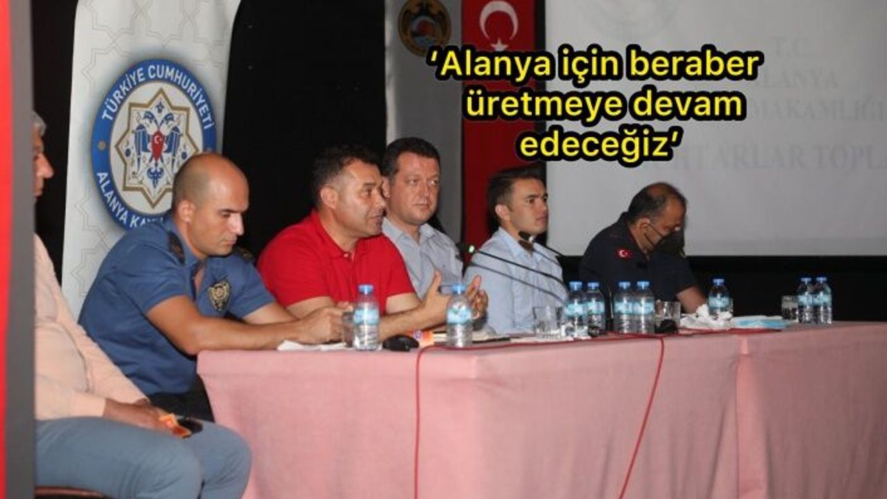 Başkan Yücel kurum amirleri ile bir araya geldi