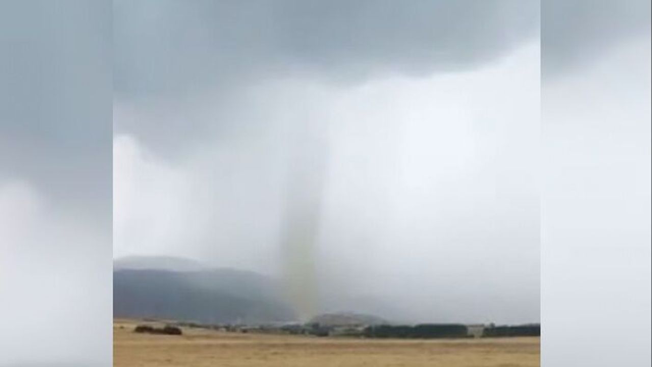 Karada oluşan hortum korkuttu I O ANLAR VİDEODA