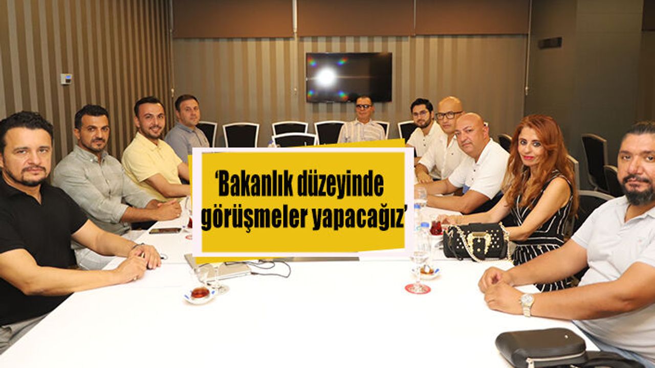 Toklu inşaat ve emlak sektörünün taleplerini dinledi