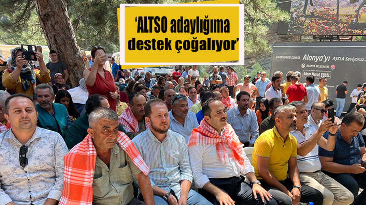 Tunahan Toksöz Gevne Şenliği'nde üreticileri dinledi