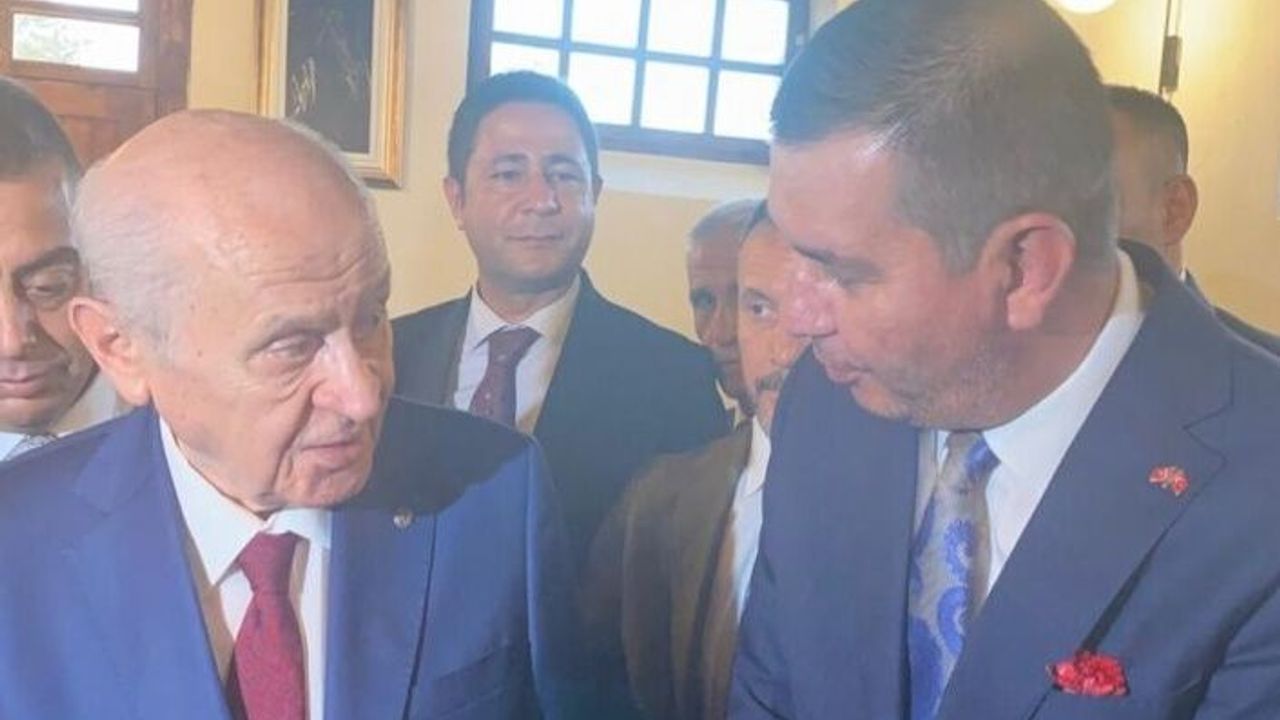 Görevden ayrılan Türkdoğan, Bahçeli ile Sivas’ta buluştu 