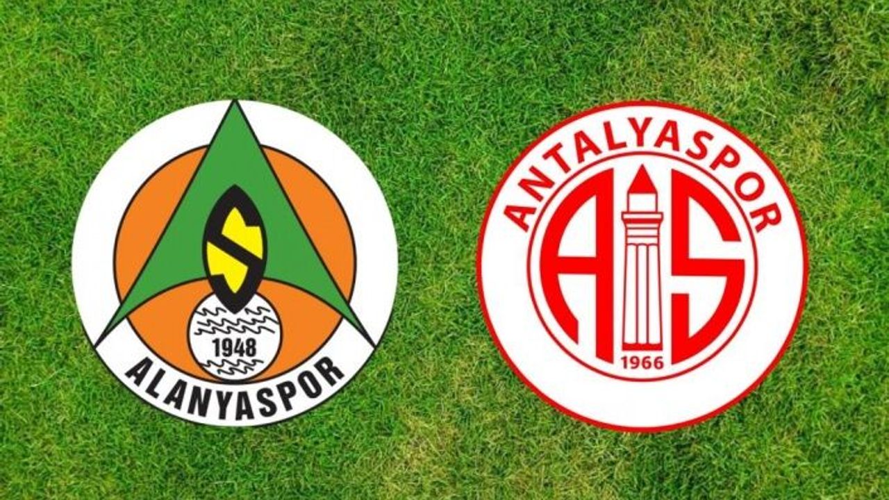 Alanya'da bugün derbi heyecanı yaşanacak