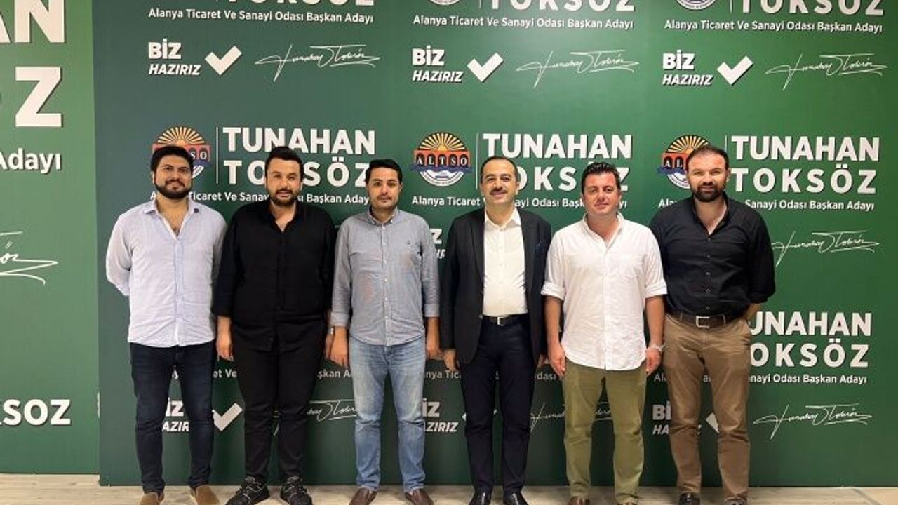 ALTSO Başkan Adayı Tunahan Toksöz'ün ekibine İçmen de katıldı