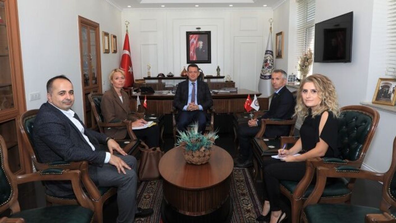Belaruslu müsteşar ve konsoloston Alanya ziyareti