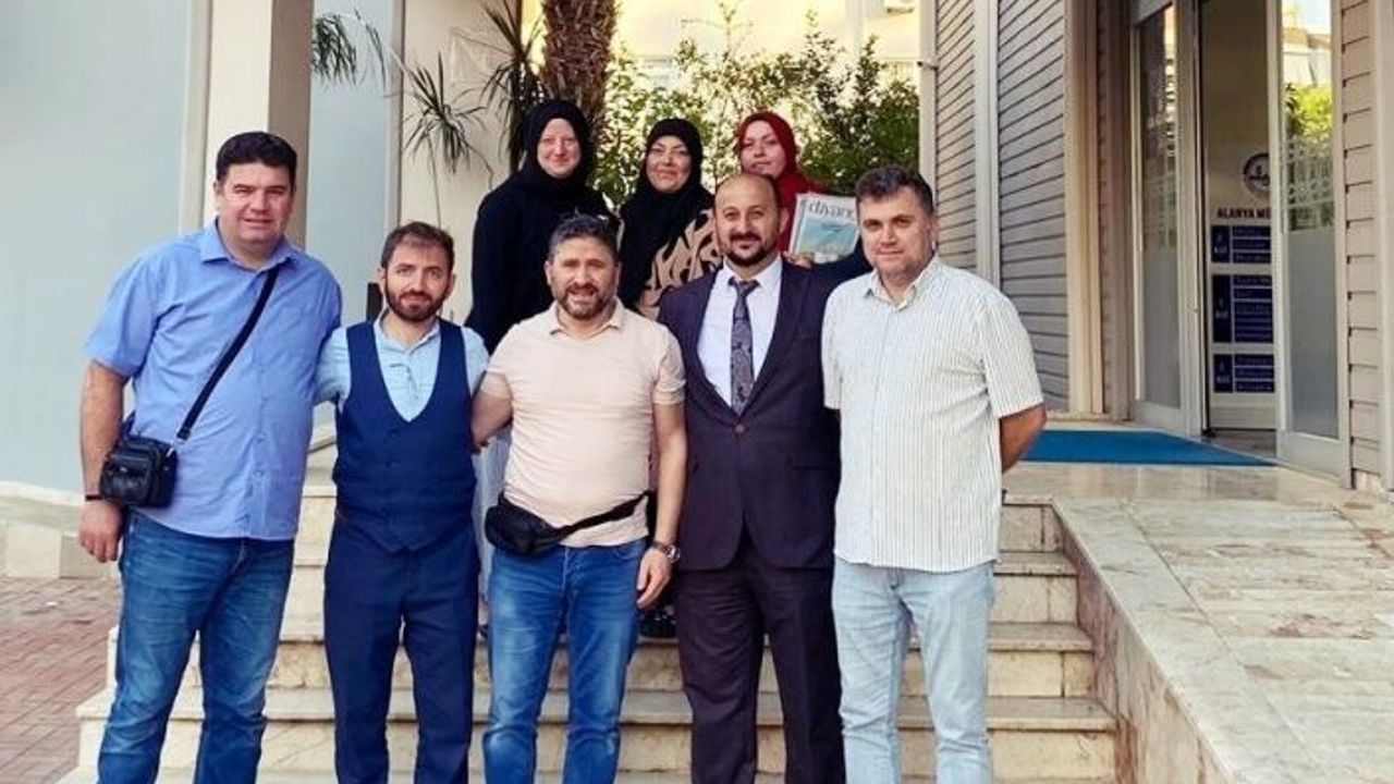 DİTİB Essen ve Düsseldorf cami derneklerinden Alanya’ya teşekkür ziyareti