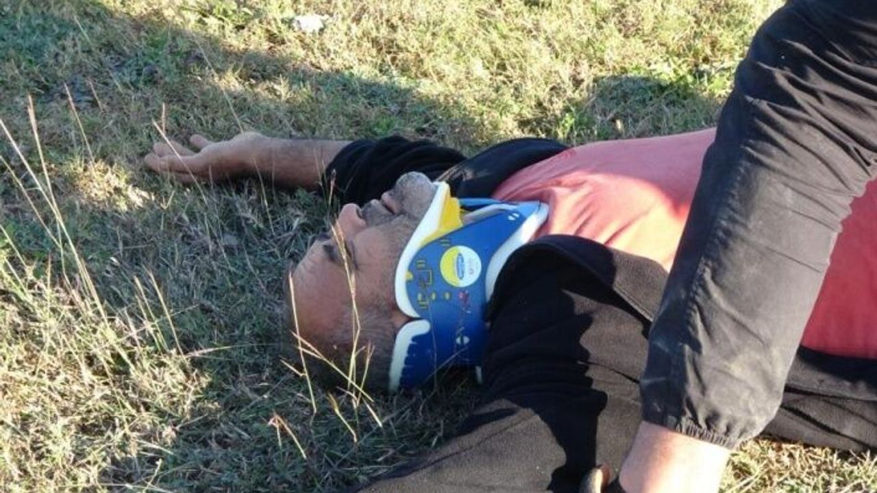 Trafik kazasında eşini kaybeden yaralı adamın feryatları yürekleri dağladı