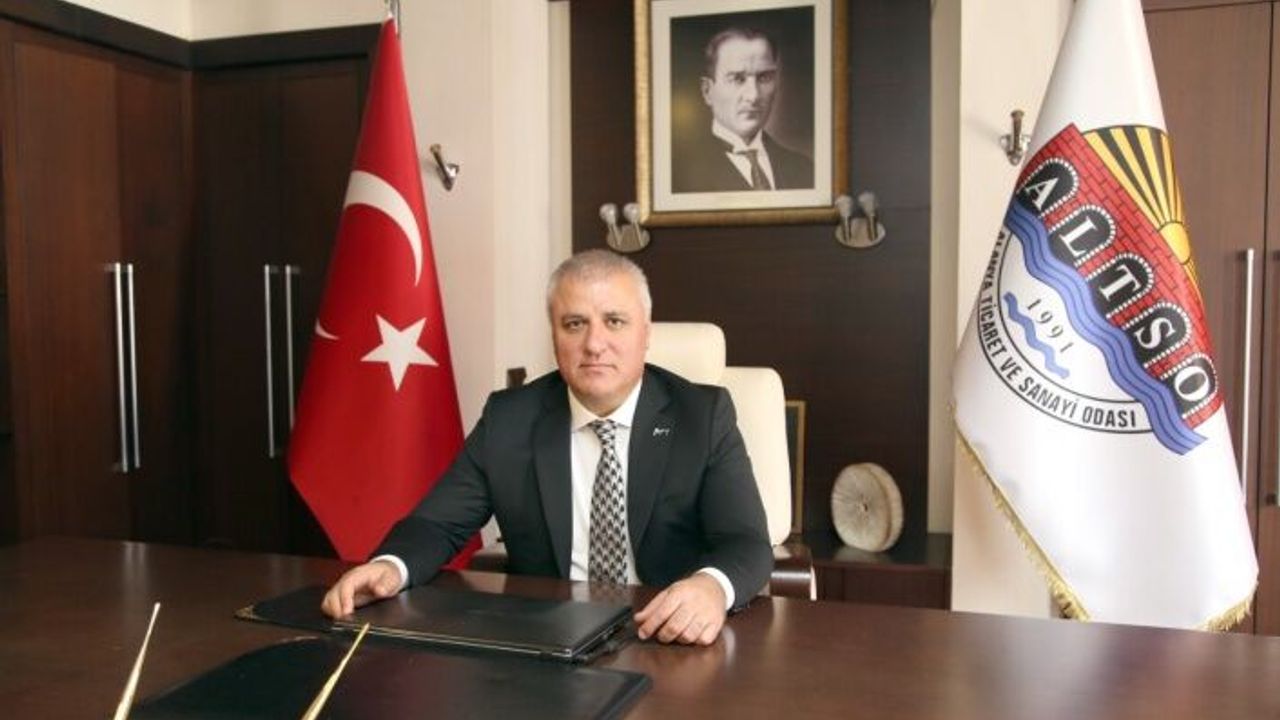 ALTSO Başkanı Erdem'den yeni yıl mesajı