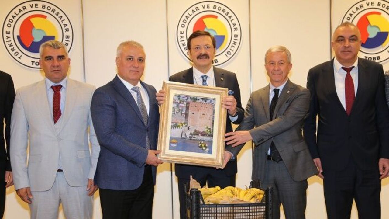 ALTSO Heyeti Bakan Muş ve Başkan Hisarcıklıoğlu ile görüştü