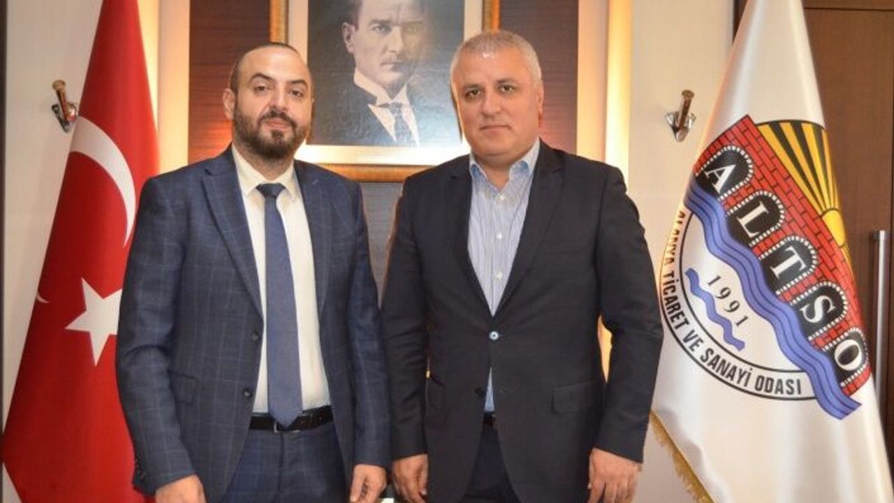 Başhekim Karahan’dan ALTSO Başkanı Erdem’e ziyaret