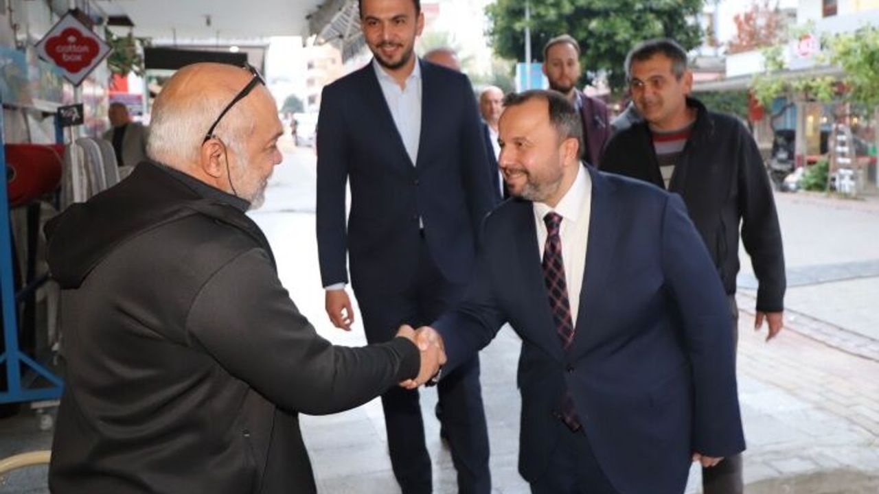 İl Başkanı Taş ve Toklu’dan Avsallar’a ziyaret | ‘Esnafa destek olmak boynumuzun borcu’