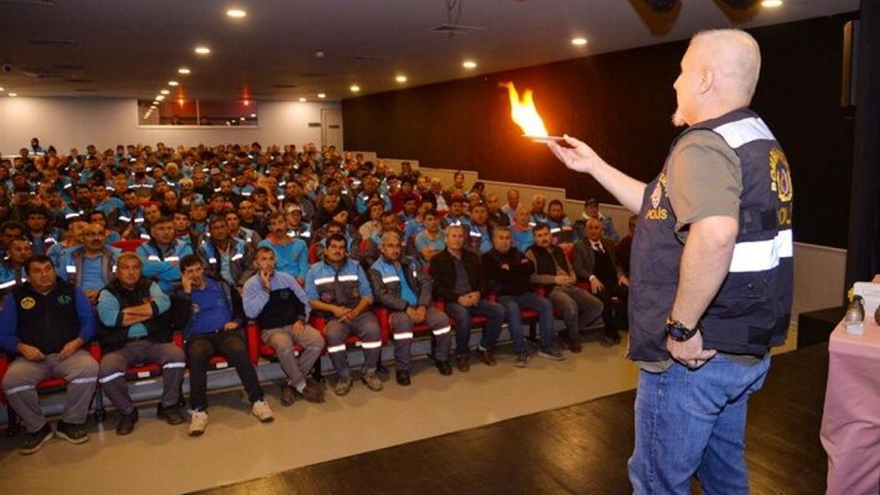 Alanya Belediye Personeline Trafik, Şüpheli Paket Ve Şahıs Eğitimi