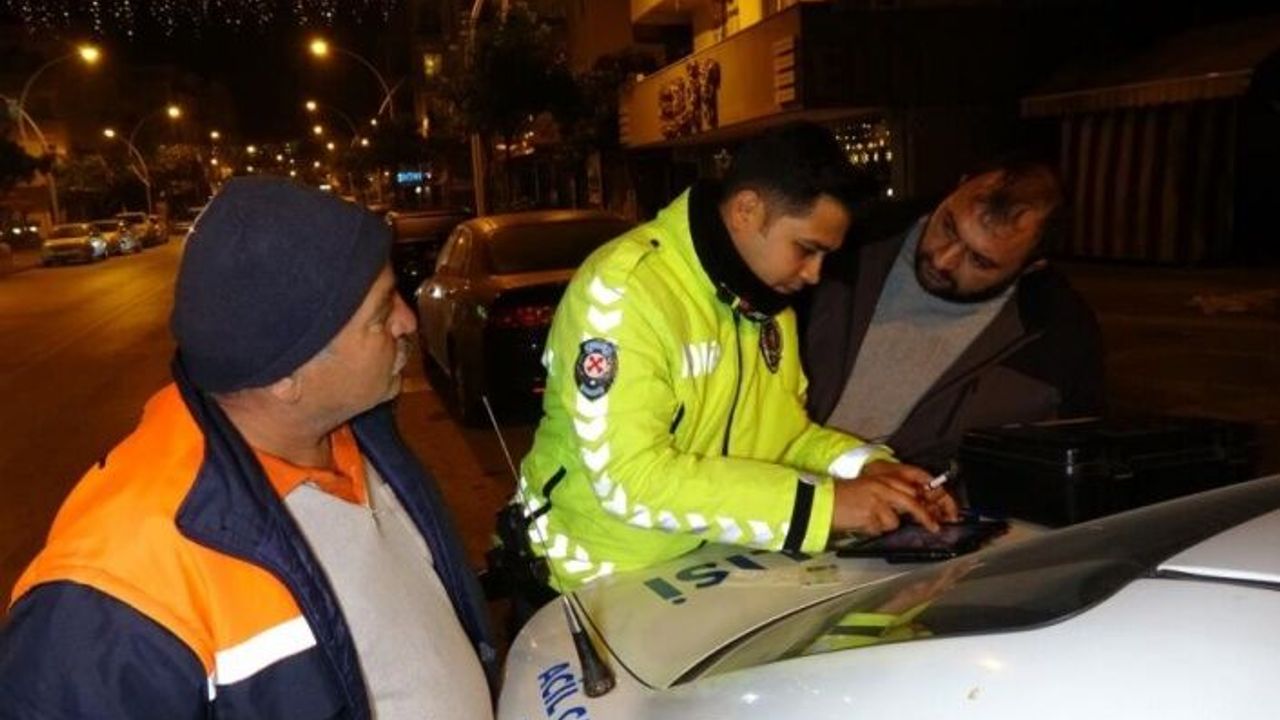 Alkollü sürücü kendi cezasını unutup diğer sürücünün cezasının peşine düştü