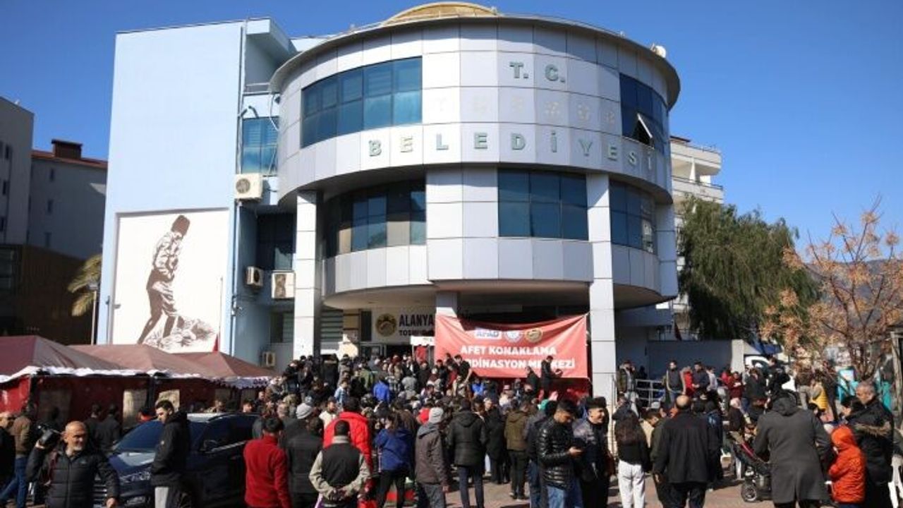 Alanya Afet Koordinasyon Merkezi’nde rakamlar açıklandı 