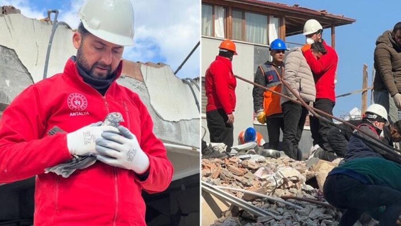 Depremin ilk günü Alanya’dan Hatay’a gidip gönüllü olarak çalışmalara katıldı