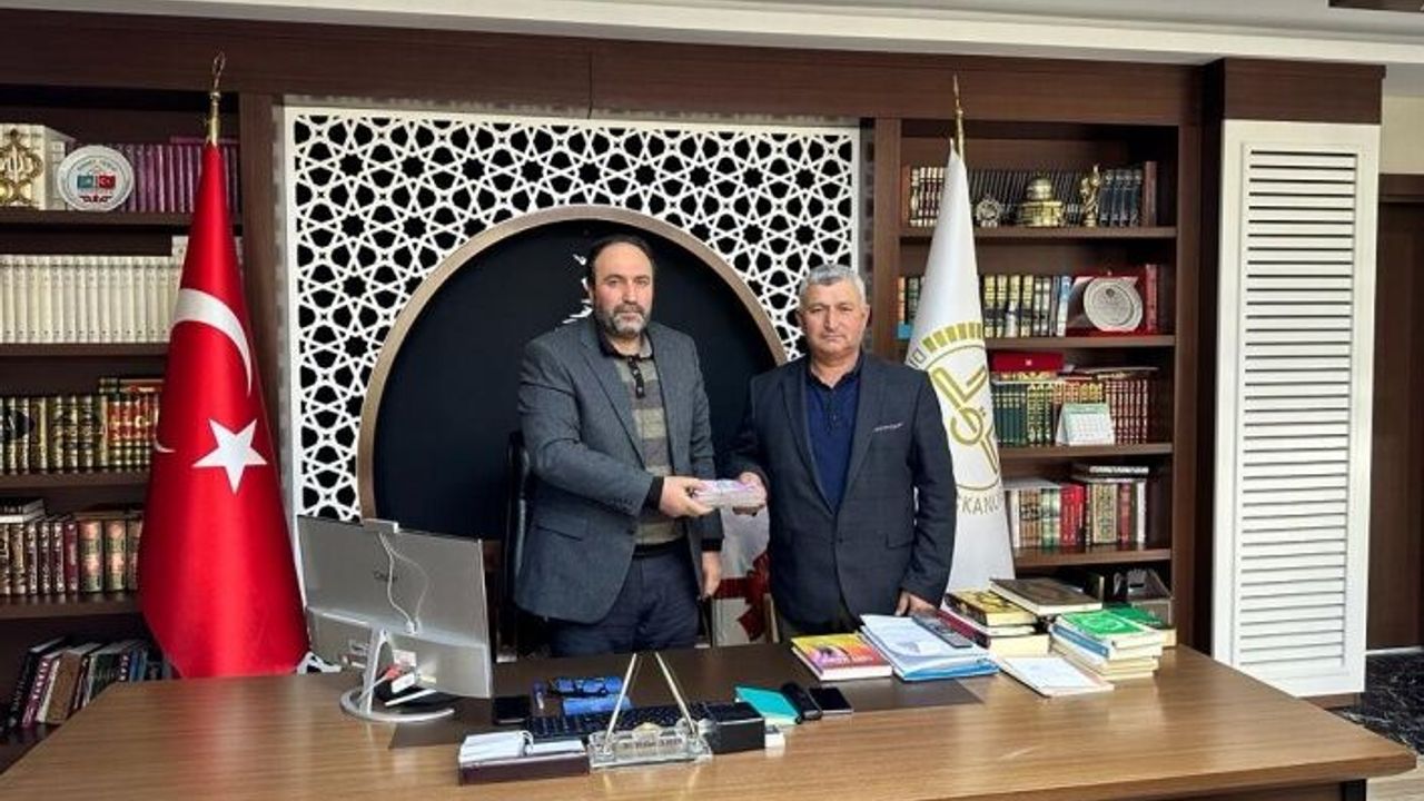 Diyanet-Sen Alanya’dan depremzedelere 52 bin TL bağış