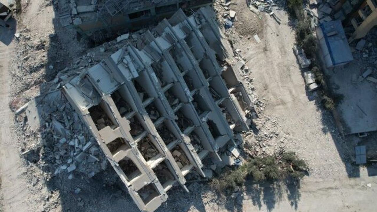 Hatay’da deprem sonrası enkazlar havadan görüntülendi | VİDEO HABER