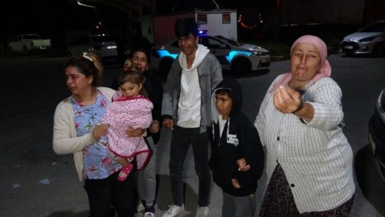 Alanya'nın komşusunda depremzede aileleri ağlatan kaza kamerada | VİDEO HABER