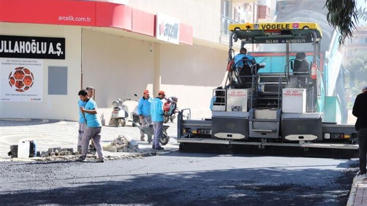 Alanya’da o cadde sil baştan yenilendi