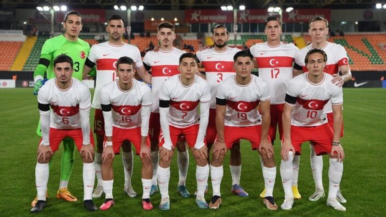 Alanya’daki maçta Ümit Milli Takımı Kosova'yı 4-2 mağlup etti