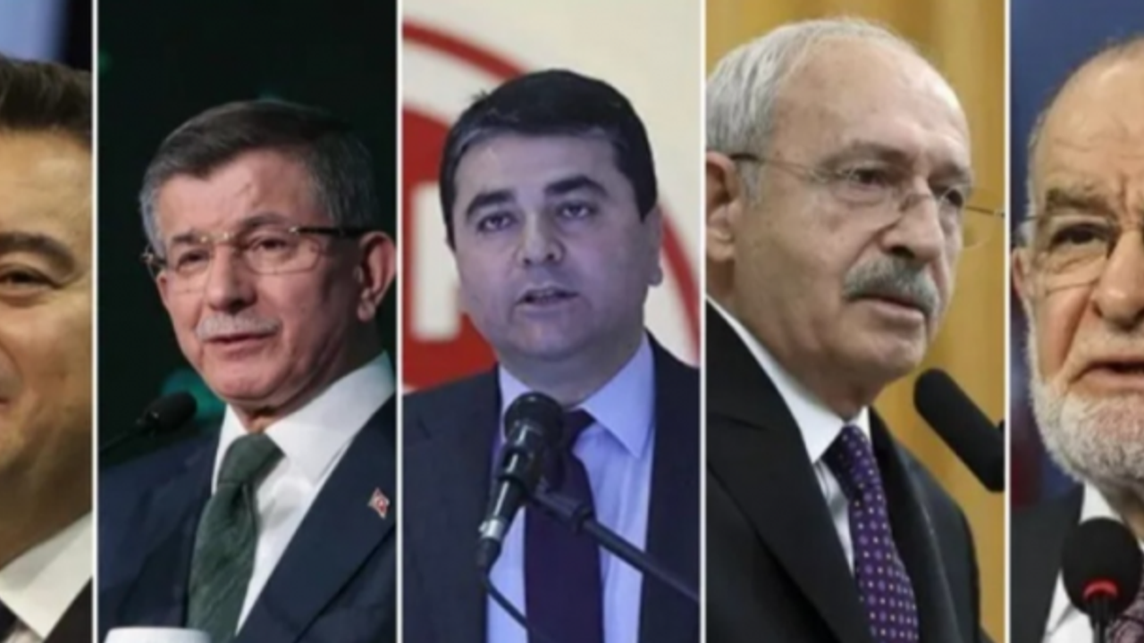 Millet İttifakının 5 lideri olağanüstü toplandı