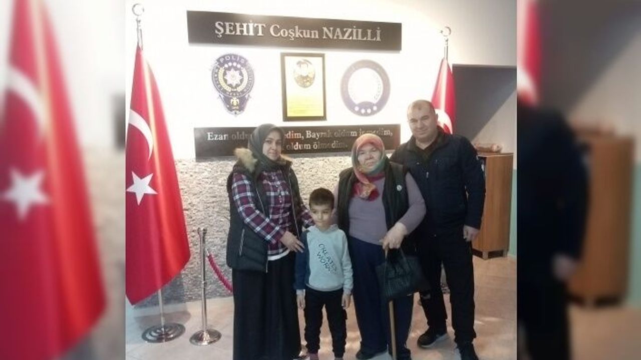Alanya’daki karakola Şehit Coşkun Nazilli’nin adı verildi
