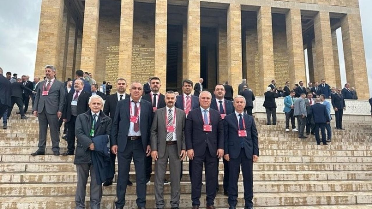 Eray Erdem ve TOBB delegeleri Ankara’ya gitti