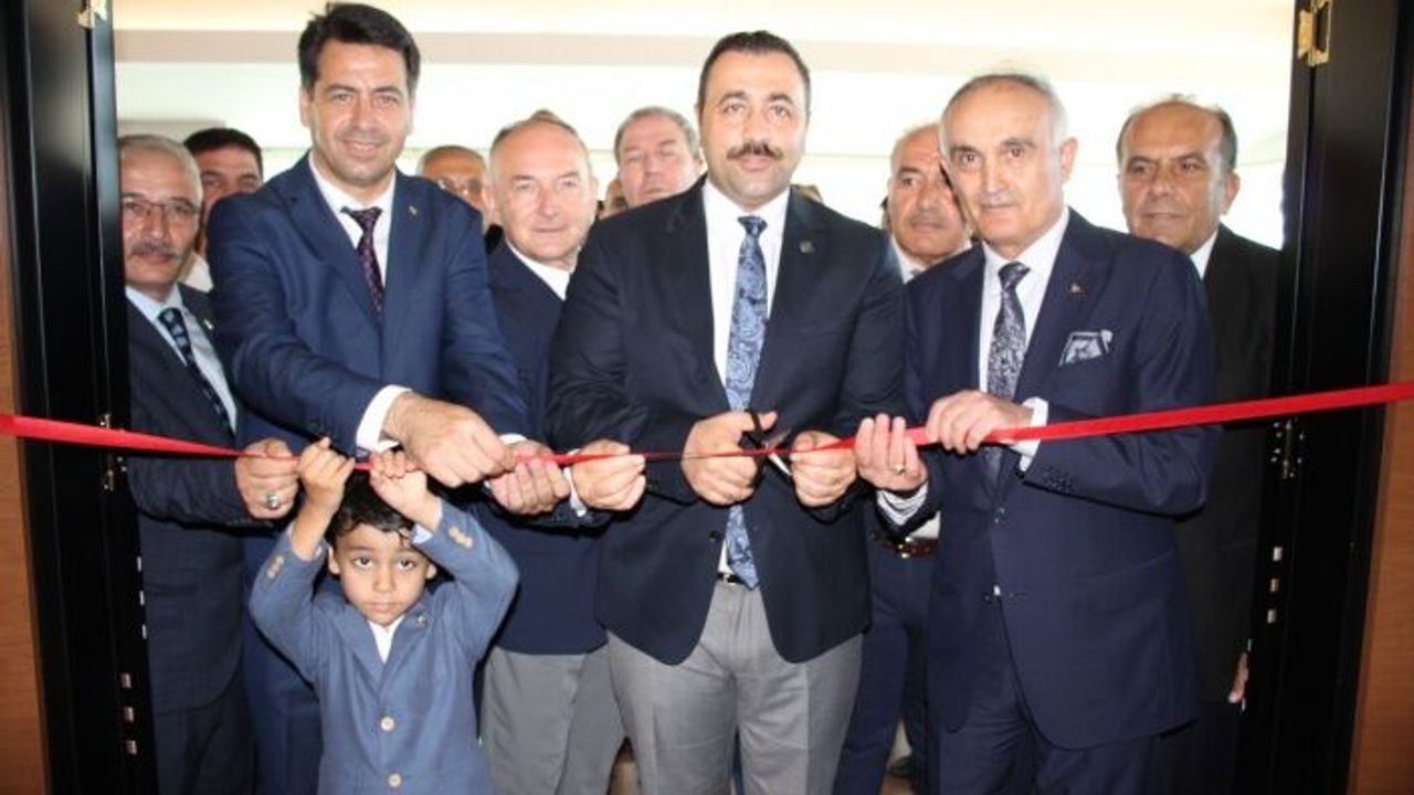 Alanya TSKGV Şubesi’nin açılışı gerçekleştirildi | Bağışçılara plaket ve madalya verildi
