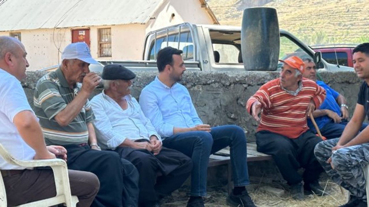 AK Parti Alanya Gökbel Yaylası'nı ziyaret etti