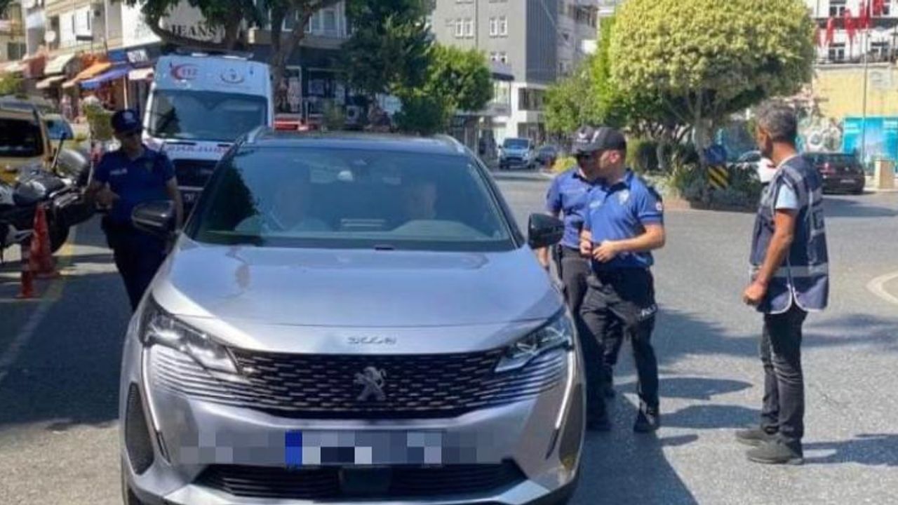 Alanya'da huzur ve güven uygulamasında sürücülere ceza yağdı 