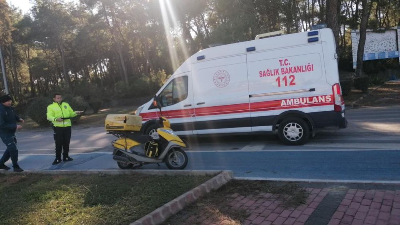 Alanya'nın komşusunda motosiklet kazası: 1 yaralı