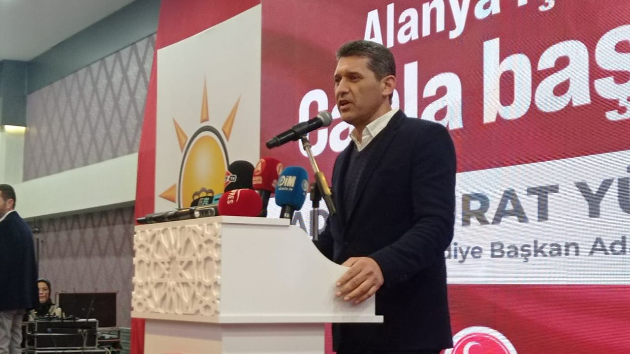 AK Parti İl Başkanı Ali Çetin: Antalya'da tarih yazacağız