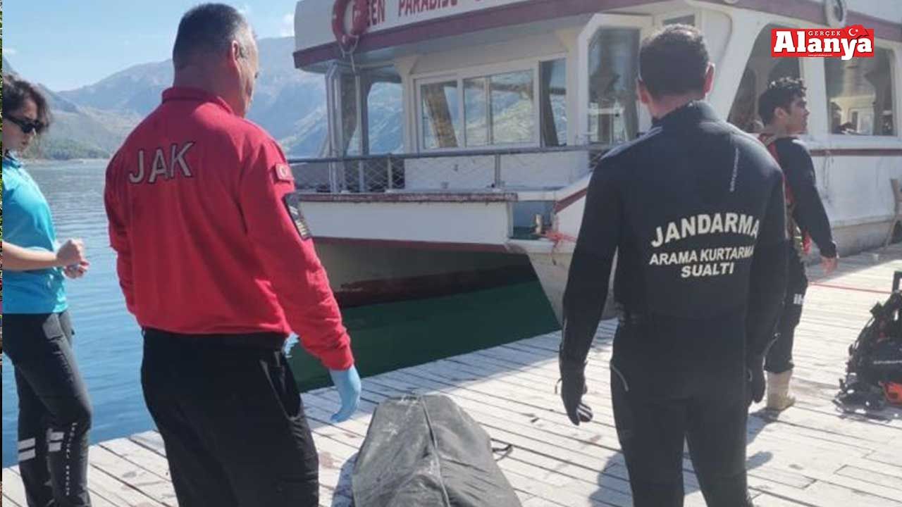 Alanya’dan giden ve baraj gölünde kaybolan turist ölü bulundu
