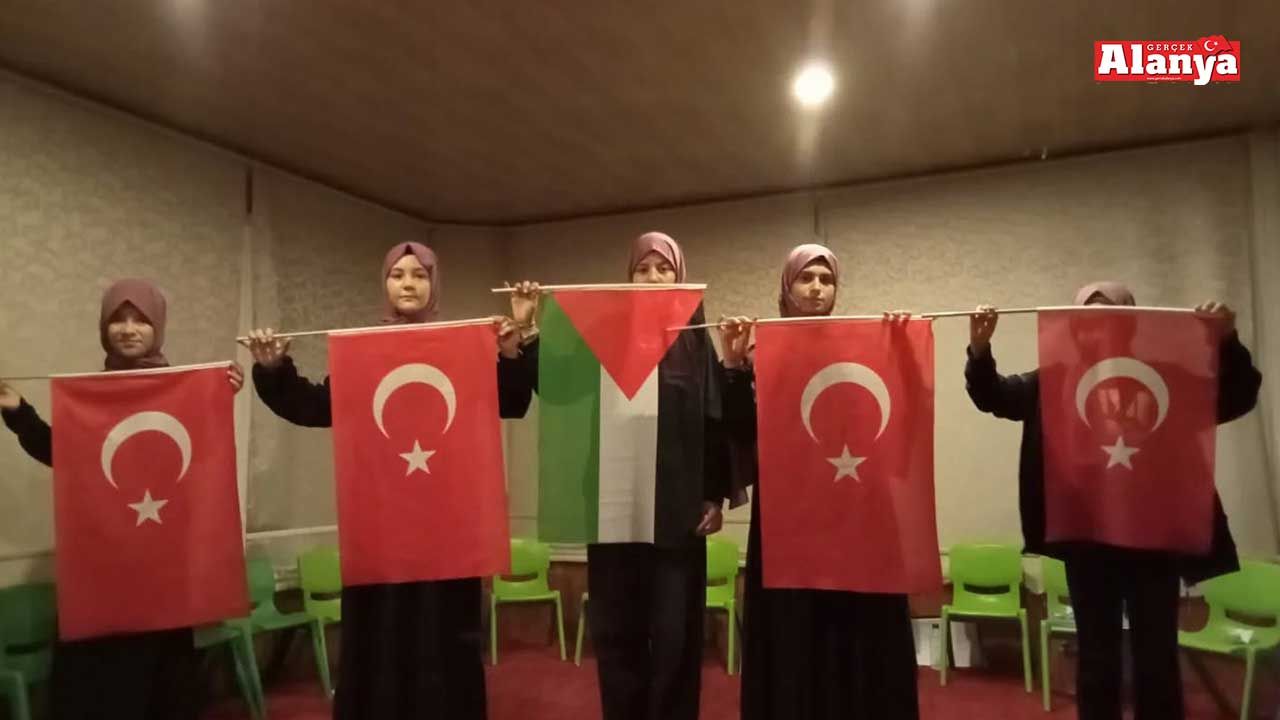 Filistin’i Anma Gecesi düzenlendiler