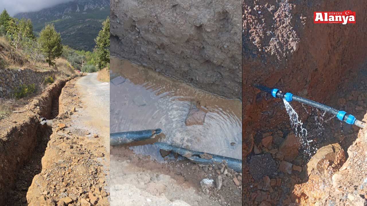 Alanya'da su çözümü su krizine dönüştü