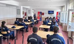 Alanya Cezaevi'nde görevli erlere KADES tanıtıldı