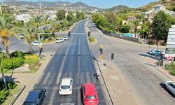 Alanya'da havadan trafik denetimi I O ANLAR VİDEODA