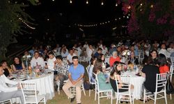 Alanya'da tayini çıkan cezaevi  müdürlerine veda yemeği I FOTO GALERİ