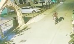 Alanya’da motosiklet hırsızlığı güvenlik kamerasına yansıdı | O ANLAR VİDEODA