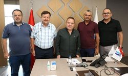 Erkan Demirci ve Mustafa Toksöz’den Böcek’e ziyaret
