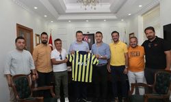 Fenerbahçelilerden Kaymakam Ürkmezer’e ziyaret