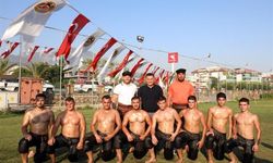 Gökbel Pehlivanları Alanya’ya geldi