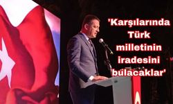 Kaymakam Ürkmezer 15 Temmuz töreninde konuştu